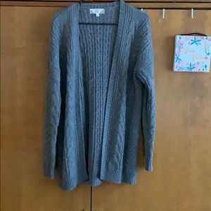 Cable knit sweater